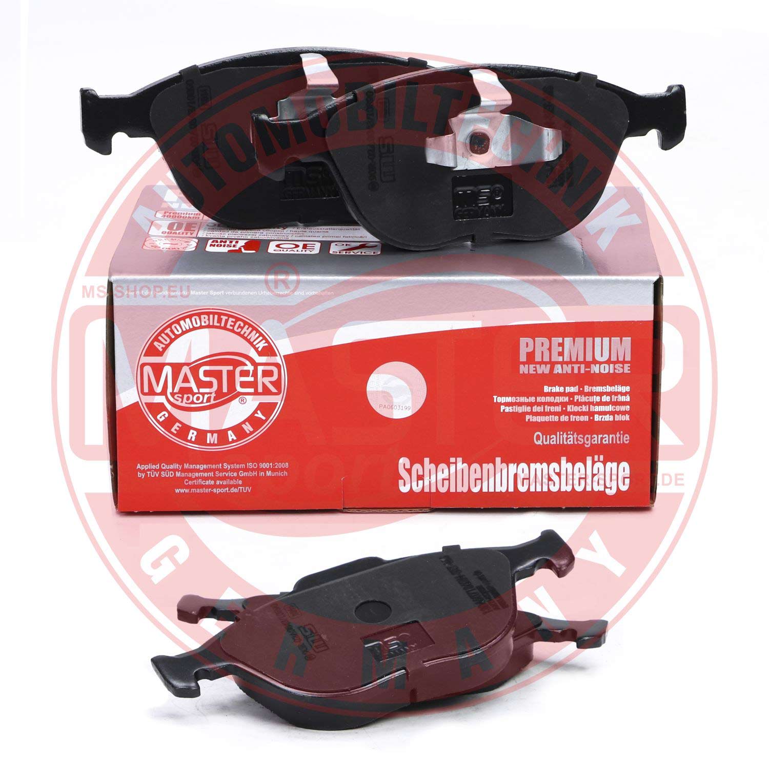 Placute frana MASTERSPORT GERMANY 13046071862N-SET-MS